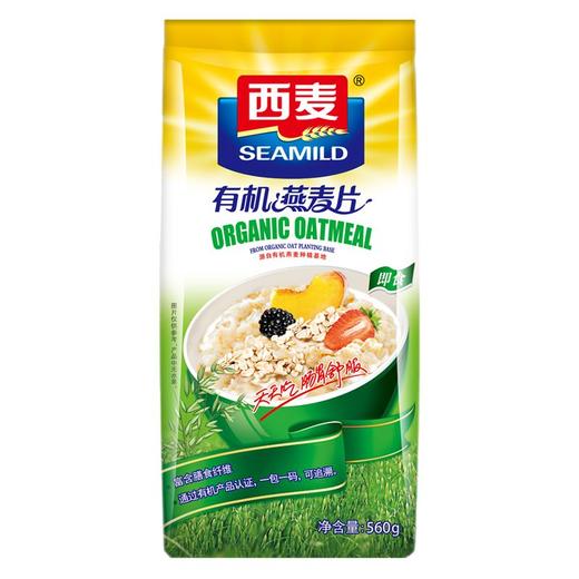 西麦有机燕麦片560g/袋 商品图0