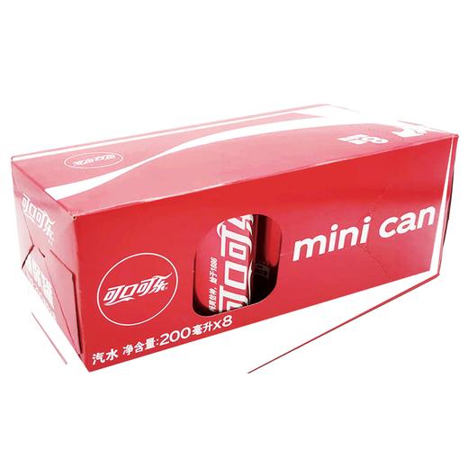 可口可乐Mini罐200ml*8/箱 商品图0
