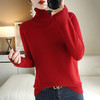秋冬新款，长袖高领高翻领针织打底衫ZD-04223 商品缩略图2