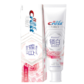 佳洁士锁白牙膏馥郁玫瑰香
