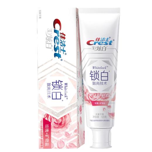 佳洁士锁白牙膏馥郁玫瑰香 商品图0