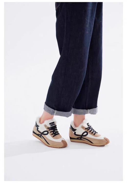 全国包邮！官网同款售价1900+！罗意威加毛德训阿甘鞋 ，增高4cm，时髦也可以的美的毫不费力！进口牛皮 +内里澳洲进口羊毛，保暖时尚！【无标发货，支持七天无理由退换货】 商品图9