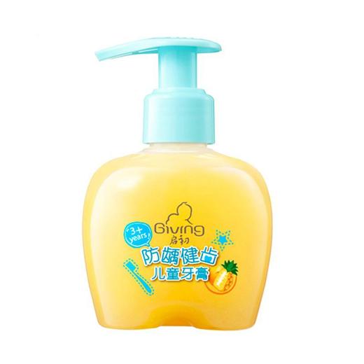 启初防龋健齿儿童牙膏（热带果味）160g/瓶 商品图0