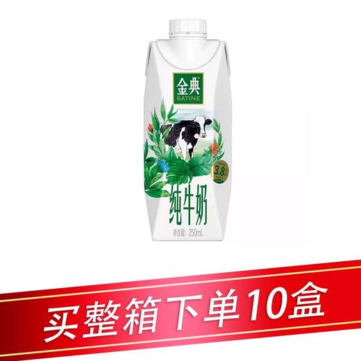 伊利纯牛奶高端畅饮250ml/瓶 商品图0