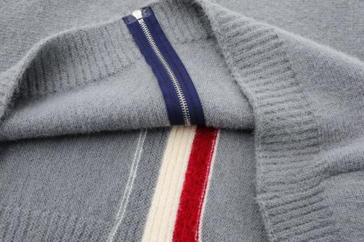 【服饰专场】秋冬新款实拍宽松情侣版开衫针织毛衣 商品图3