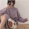 秋冬【香芋薰衣草紫毛衣女】慵懒套头 宽松外穿 仙女内搭 打底毛线衣 商品缩略图6