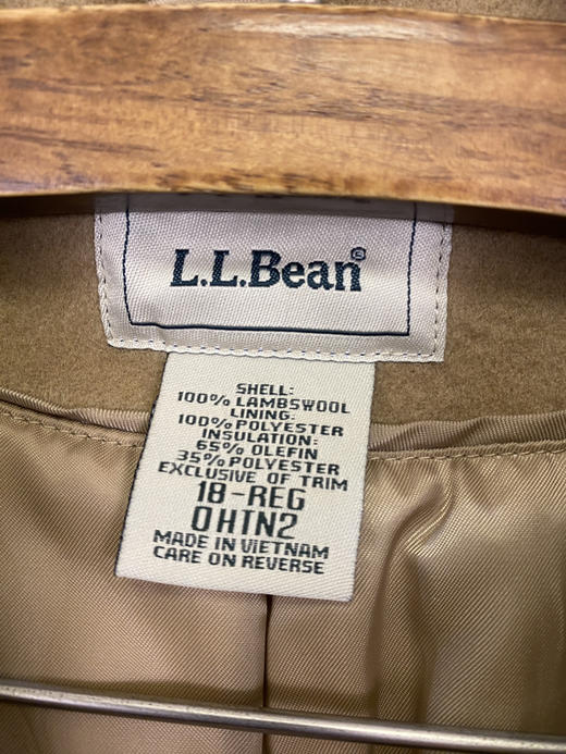 Y2K Vintage L.L.Bean 美国百年猎装品牌 毛呢 外套_CTJK(L) 商品图2