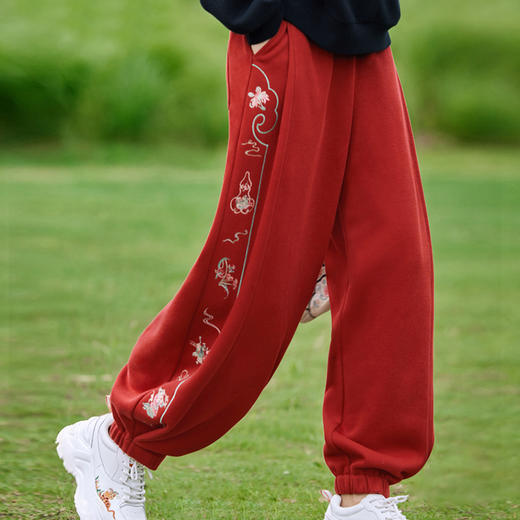 裁缝学苑AX149民族风裤子纸样女装复古加绒银狐绒新中式长裤子版型 商品图1