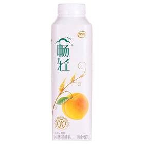 伊利畅轻燕麦黄桃酸奶