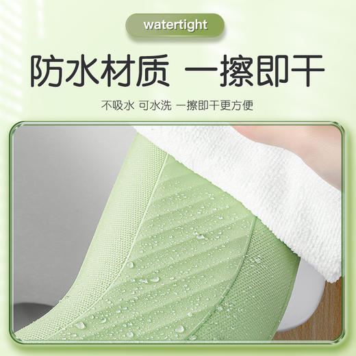 【买一送一❗️防水可擦马桶垫】四季通用现货家用新款防水泡沫马桶垫网红硅胶马桶垫圈贴通用款坐便套 商品图3