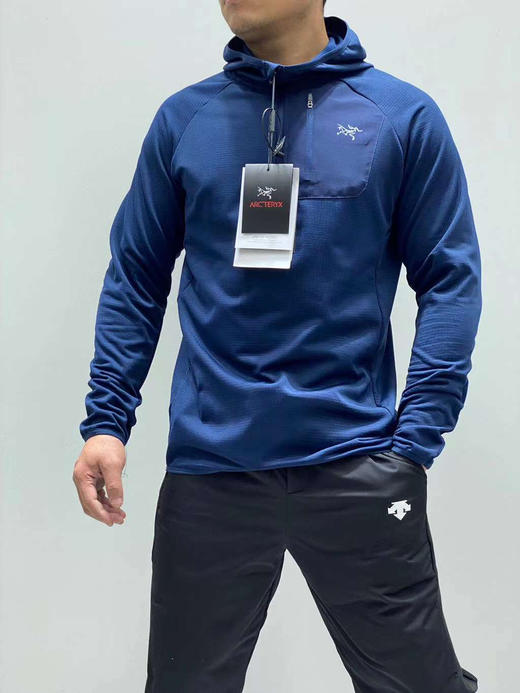 始祖鸟* ARCTERYX/Delta MX 1/2 Zip Hoody半拉链连帽抓绒衫 商品图10