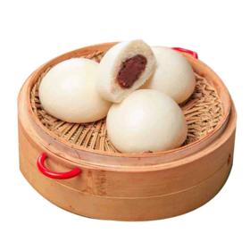 鲤妤豆沙包480g/6只装  |包点