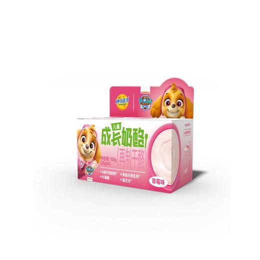 妙可蓝多儿童成长奶酪草莓味25g*4/盒 商品图0