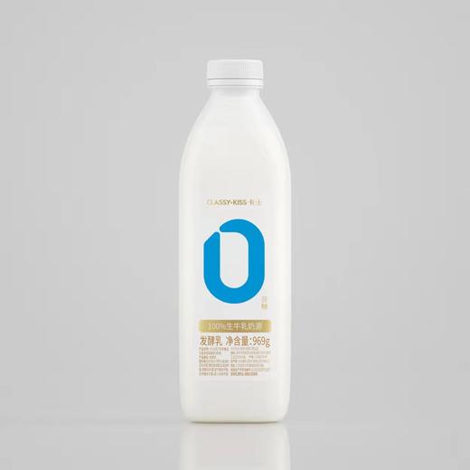 卡士007无蔗糖益生菌原味酸奶969g/瓶 商品图0