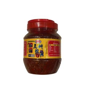 银京红油豆瓣500g/瓶