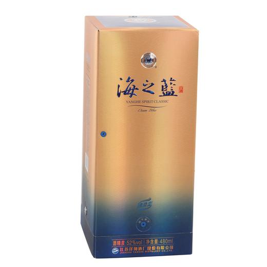 洋河52度海之蓝蓝色经典480ml/盒 商品图0