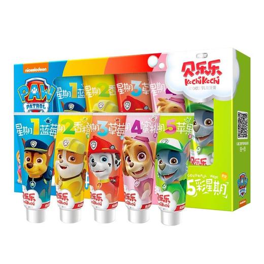 冷酸灵贝乐乐5彩星期牙膏25g*5/盒 商品图0