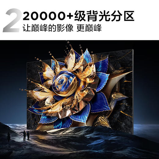 【国补15%】TCL电视 115X11G Max 115英寸 20000+级分区量子点点控光Pro XDR5000nits A++蝶翼星曜屏 一级能效 商品图1