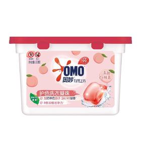 奥妙自然工坊白桃护色洗衣凝珠400g/盒