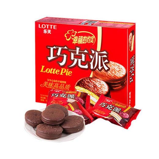 乐天巧克派原味12枚336g/盒 商品图0