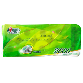 心相印茶语卷纸2000克/提