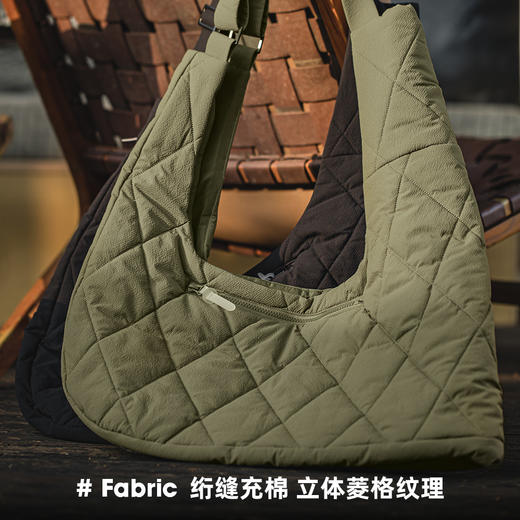 工装优选 山系户外绗缝多功能马甲大容量斜挎包加棉坎肩背心男秋冬 商品图4