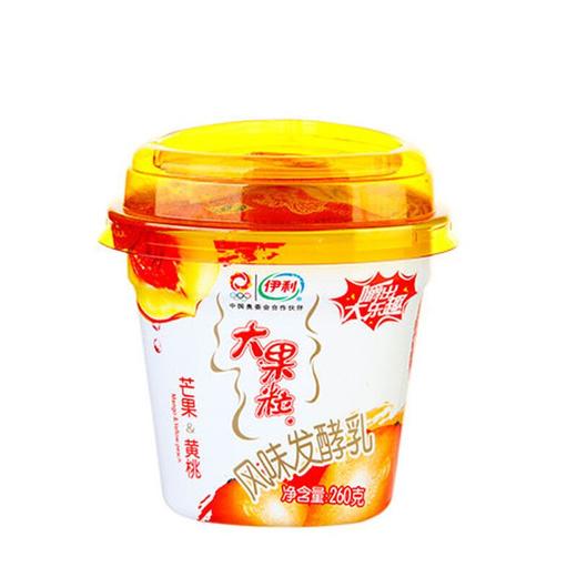 伊利芒果+黄桃大果粒 商品图0