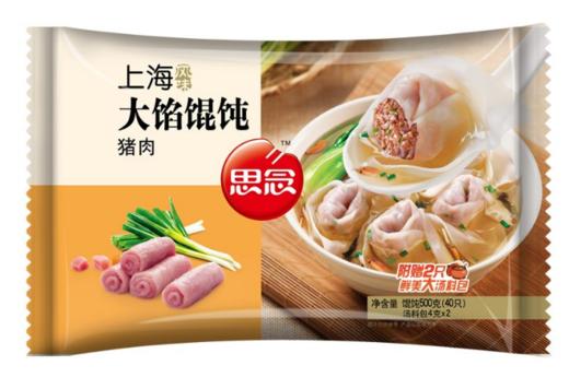 思念猪肉馄饨(袋)500g 商品图0