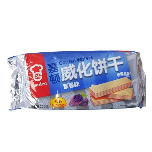 嘉顿紫薯味威化饼干200g/袋 商品图0