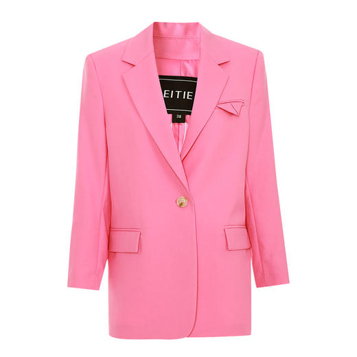 EITIE爱特爱春季新款粉色时尚外套7303006 商品图6
