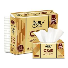 洁柔金尊s120抽*6纸面巾/包
