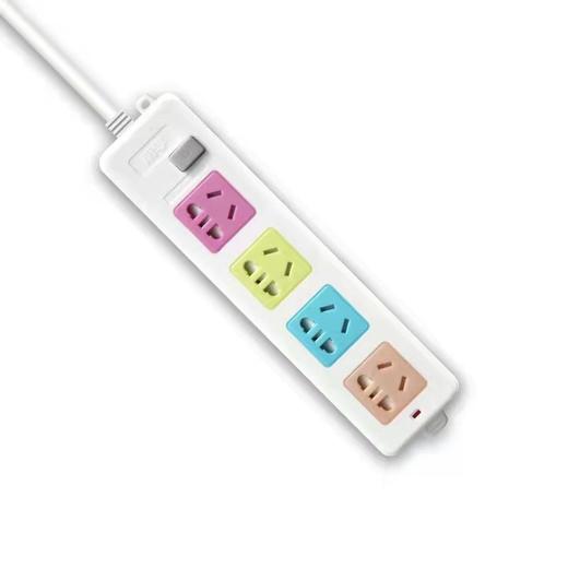 南孚酷博总控四孔位新国标插座NF418/个 商品图0