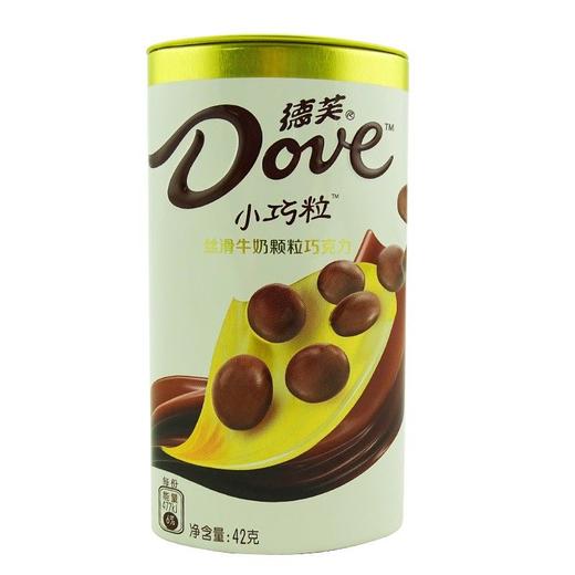 德芙丝滑牛奶颗粒巧克力42g/罐 商品图0