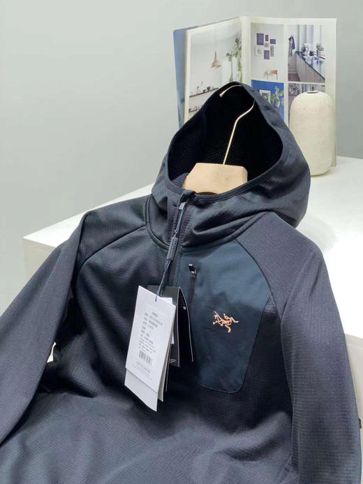 始祖鸟* ARCTERYX/Delta MX 1/2 Zip Hoody半拉链连帽抓绒衫 商品图6