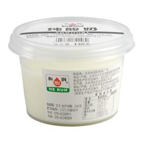 和润纯酸奶130g/杯