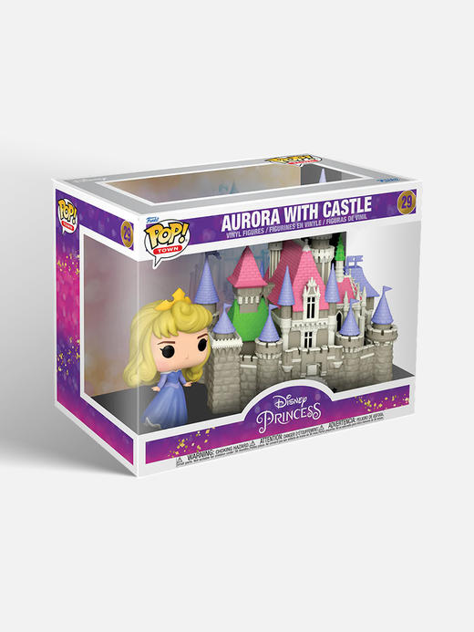 Funko POP Town Ultimate Princess Princess Aurora w/Cas动画 迪士尼终极公主POP Town公仔爱洛公主SHOUBAN 56353 商品图3