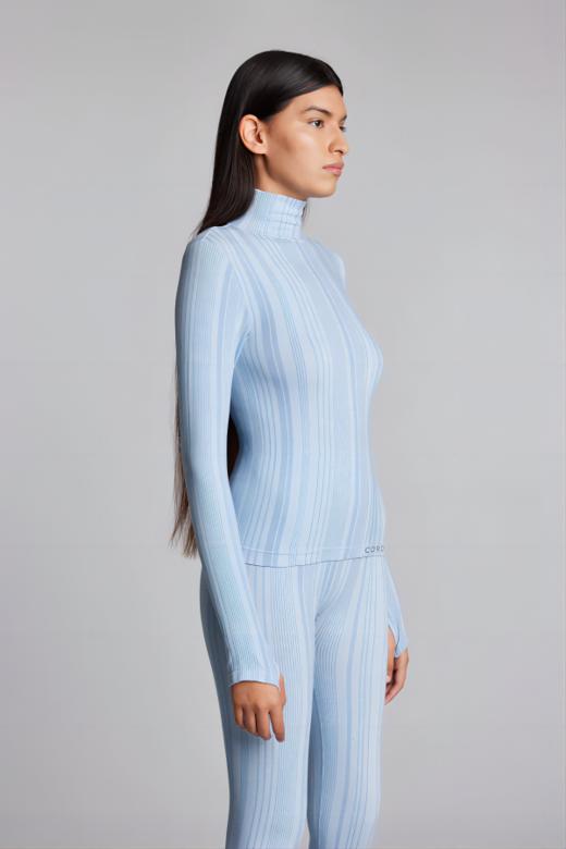 Cordova - Sol Top - Frost - 女装 - 打底衫 - 冰蓝色 商品图2