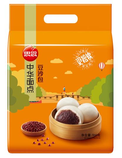 思念豆沙包(袋)960g 商品图0