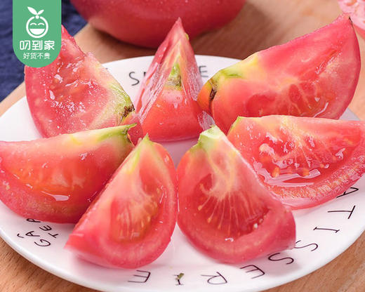 【叼鲜蔬】山东新鲜粉西红柿/1份（约400g） 商品图1