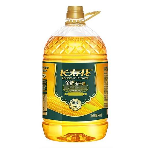 长寿花金胚玉米油4L/桶 商品图0