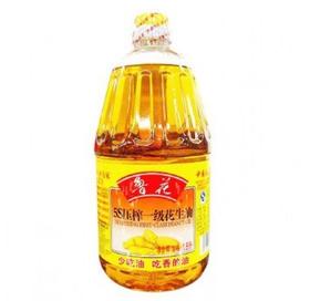 鲁花5S压榨花生油(桶）1.8L