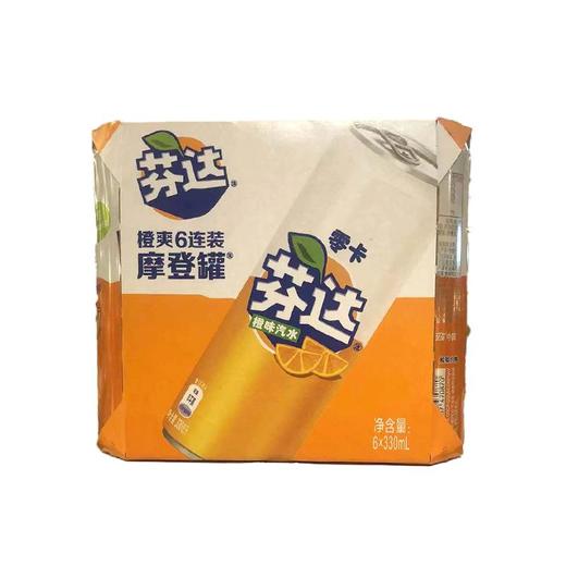 芬达零卡摩登罐330ml*6/包 商品图0