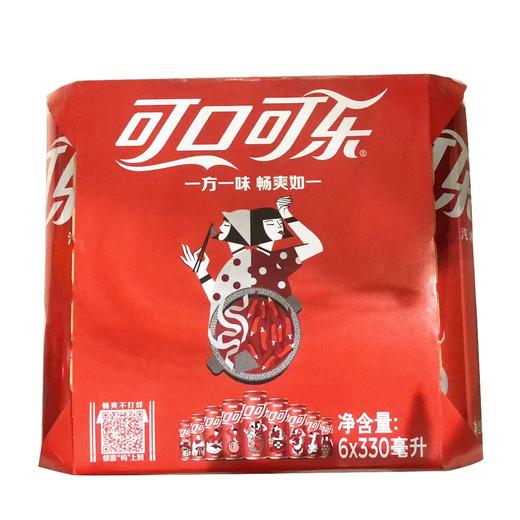 可口可乐摩登罐330ml*6/包 商品图0