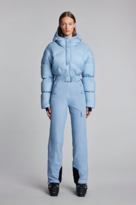 Cordova - Sommet - Glacier - 女装 - 连体滑雪服 - 冰川蓝