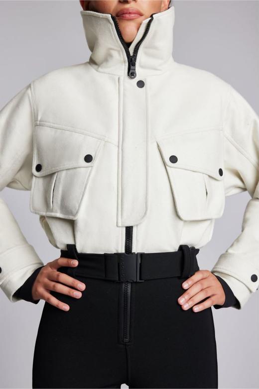 Cordova - Telluride - Natural - 女装 - 连体滑雪服 - 自然白 商品图2