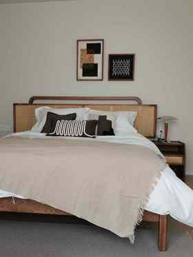 城喧 二层卧室1CJF-B2现代复古风双人大床