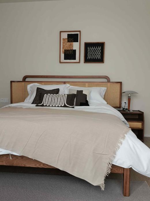 城喧 二层卧室1CJF-B2现代复古风双人大床 商品图0