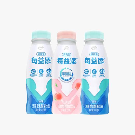 伊利每益添白桃味330ml/瓶 商品图0