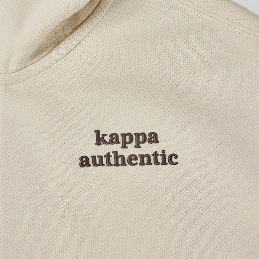 卡帕（Kappa）开身帽衫2024新款女运动卫衣字母休闲长袖外套K0E22MK70 商品图5