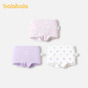 巴拉巴拉女童内裤棉平角春季新款儿童四角短裤亲肤萌不夹PP三条装 商品缩略图1